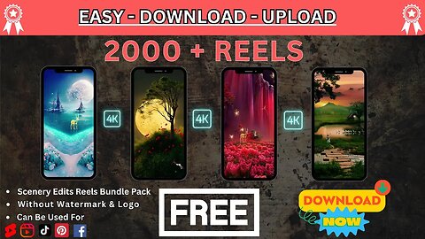 🔥 Instagram Reels Bundle Free Download 💀 2000+ Free Viral Reels Bundle