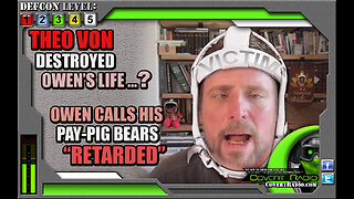 OWEN BENJAMIN FULL SPIRAL p1: VICIOUSLY INSULTS THE BEARS FOR NOT SENDING TAX FREE MONEY IN THE MAIL