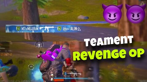 My Teammate Revenge 😈😈 | PUBG MOBILE |