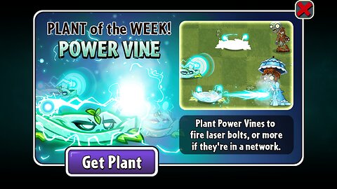 Plants vs Zombies 2 - Penny's Pursuit - Power Vine - March 2023