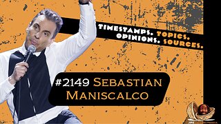 JRE#2149 Sebastian Maniscalco. FUN AND LIFE HACK TIPS!