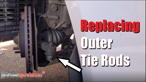 How to Change Outer Tie Rod Ends (MOOG Steering Component) | AnthonyJ350