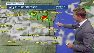 Showers possible for some Wednesday evening