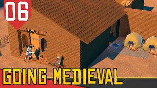 Construindo com TIJOLOS - Going Medieval #06 [Série Gameplay Português PT-BR]