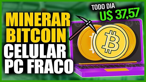 MINERAÇÃO FACIL E GRATIS! COMO MINERAR BITCOIN E CRIPTOMOEDAS PELO COMPUTADOR OU CELULAR FRACO