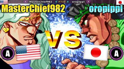 JoJo's Bizarre Adventure (MasterChief982 Vs. oropippi) [U.S.A. Vs. Japan]