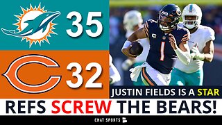 Refs SCREW Chicago Bears vs. Dolphins: Full Reaction & Highlights