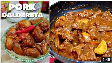Pork Caldereta Recipe