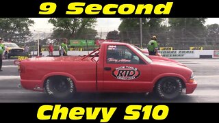 9 Second V8 S10 Drag Racing | JEGS SPEEDWeek