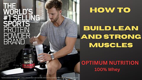 How to Build Muscle /How to Get Strong Muscle Easy Tips