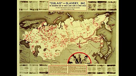 Gulags in Soviet Russia. Communist death camps killing over 230 million (into China & Chairman Mao Zedong