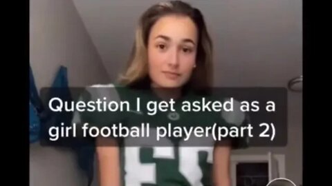 GIRL FOOTBALL PLAYER GETS SMACKED