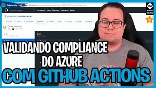 Validando o compliance do Azure com GitHub Actions