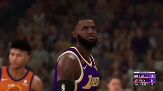 NBA 2K20 Lakers Game 2A