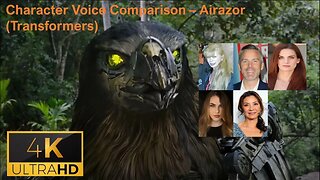 Character Voice Comparison - Airazor (Transformers)