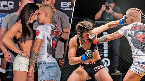 The Craziest Women's MMA Fight In EFC History 2024