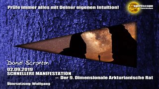 SCHNELLERE MANIFESTATION ∞ Der 9D. Arkturianische Rat