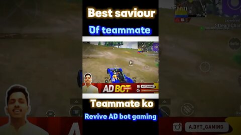 BEST SAVIOUR OF BGMI AD BOT GAMING🙀😂 #bgmi #youtubeshorts #viral #shorts