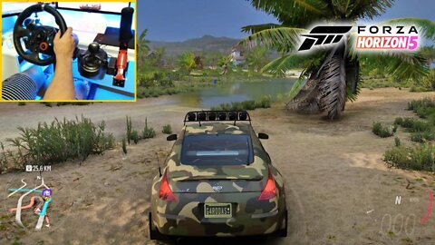 FORZA HORIZON 5 GAMEPLAY 4k NISSAN FAIRLADY Z FORZA EDITION Steering Wheel + Shifter Gameplay