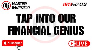 Tap Into Our Financial Genius | Find A Purpose To Be Wealthy | "Master Investor" #wealth #biz