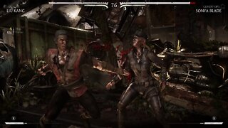 Mortal Kombat X: Liu Kang (Dualist) vs Sonya Blade (Covert Ops) - 1440p No Commentary