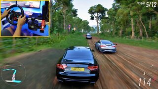 AUDI RS 5 COUPÉ - FORZA HORIZON 5 Steering Wheel G29 GAMEPLAY RACING