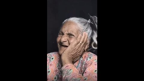 Amazing talent of an old lady