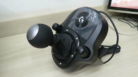 Câmbio Logitech Driving Force Shifter para G29/G920 Preto – Câmbio De 6 Velocidades, Marcha À Ré