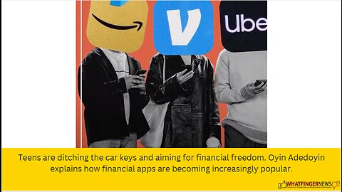 Teens are ditching the car keys and aiming for financial freedom.