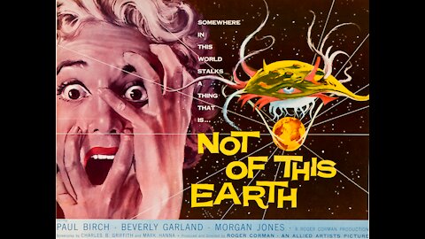 Roger Corman NOT OF THIS EARTH 1957 Horrific Vampire Aliens Invade Earth for New Blood FULL MOVIE