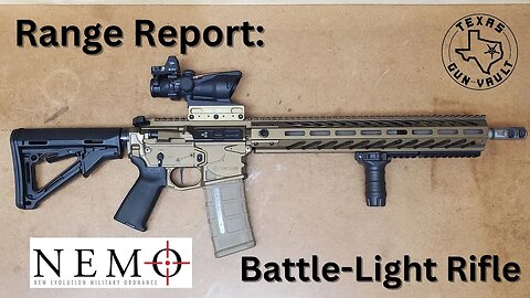 Range Report: Nemo Arms Battle Light 1.0 (AR-15 Rifle)