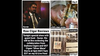 Raw Cigar Reviews - Episode 27 (Tony Barrios of Stallone Cigars with Suran & Sev of The HerfNerders)