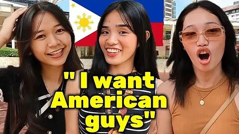 Which country do Filipina want to visit? (Philippines street intervinterviews)