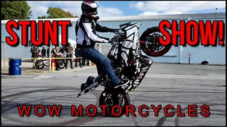 WOW Motorcycles Stunt show