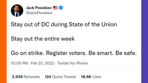 Jack Posobiec And I Believe March 1st Is A Setup