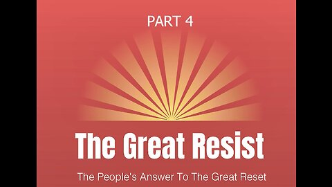 Part-4 ⁣The Great Resist Conference.