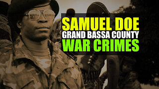 Why Did Samuel Doe Turn The AFL Against The People Of Grand Bassa County? 🇱🇷 🇱🇷 #africa #liberia