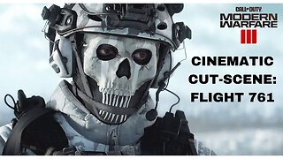 Modern warfare 3 Campaign cut scene: Flight 761 Part 8 : Call of duty