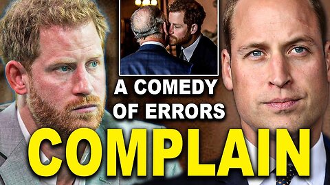 A ROYAL DISASTER: William FURY as Harry's Meeting with Charles Turns into A COMEDY OF ERRORS