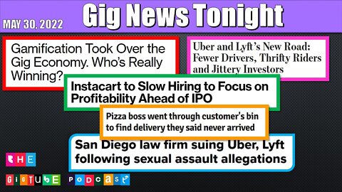 Uber & Lyft sued while investors bail; Who's winning the gig economy game? Instacart slows down