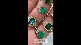 unique emerald measures 3 stone ring designs & three stone diamond ring meaning