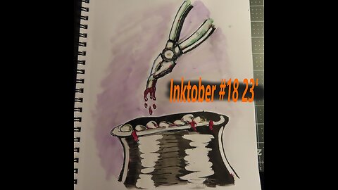 Inktober #18 23' Toe Nail Bisque Recipe (Horror Story)