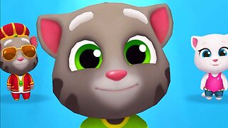 TALKING TOM GOLD RUN Gameplay Walkthrough Part 1 - No Commentary (FULL GAME)