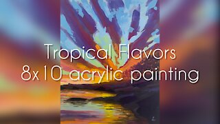 Tropical Flavors Painting
