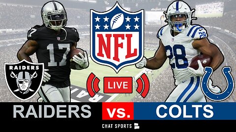LIVE: Raiders vs. Colts Watch Party