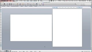 Portrait and Landscape in Same Word Document on a Mac