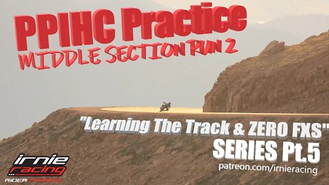 PPIHC Motorcycle Practice Middle Section Run 2 - Team Hollywood Electric ZERO Motorcycles FXS Pt.5