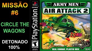 [PS1] - Army Men: Air Attack 2 - [Missão 6 - Circle The Wagons] - Detonado 100% - 1440p