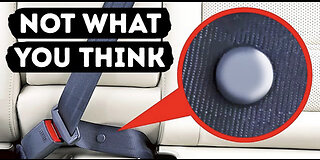 Secret Button on a Seat Belt and 25 Things with Hidden Purposes