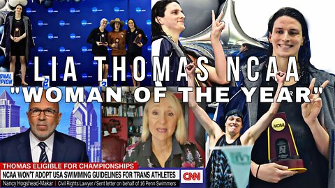 Lia Thomas Nominated for Woman of the Year for the 2022 NCAA Awards